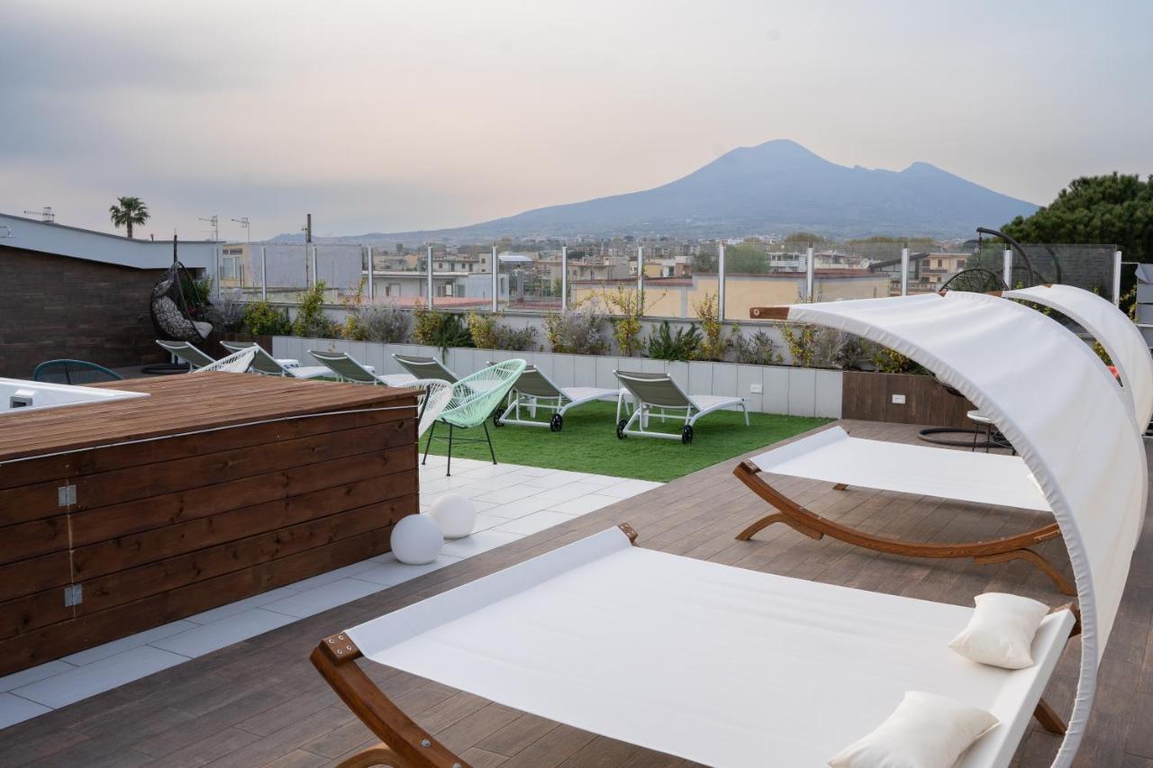 Houses & Rooftop Pompei - Sky Exterior foto